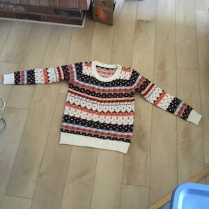 Cozy Multicolor Knit Sweater